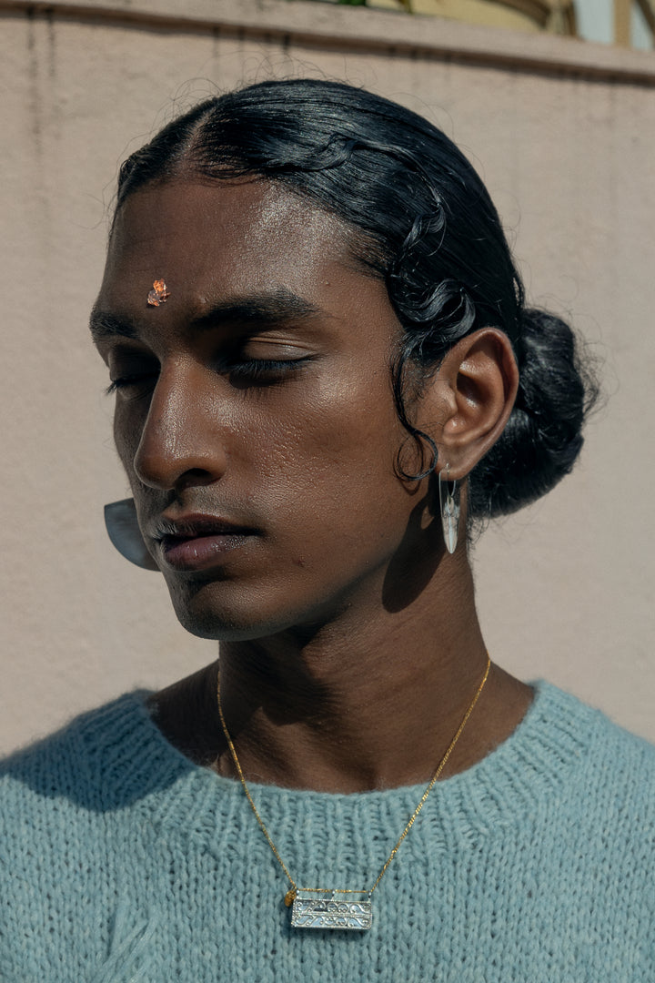 Full Moon Dance Earrings | Silver
