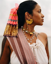 Starlight Earrings | Brass