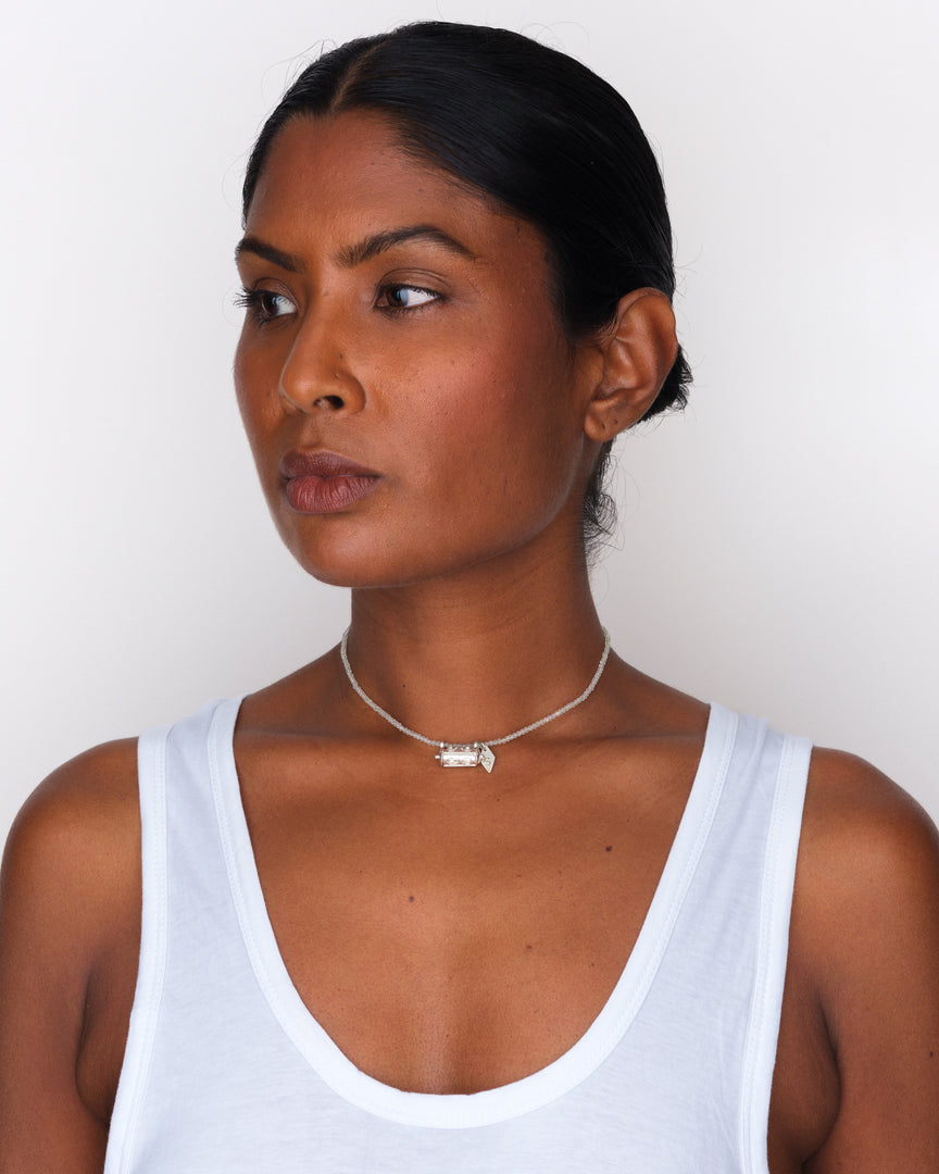 Baby Krishna Talisman | Silver