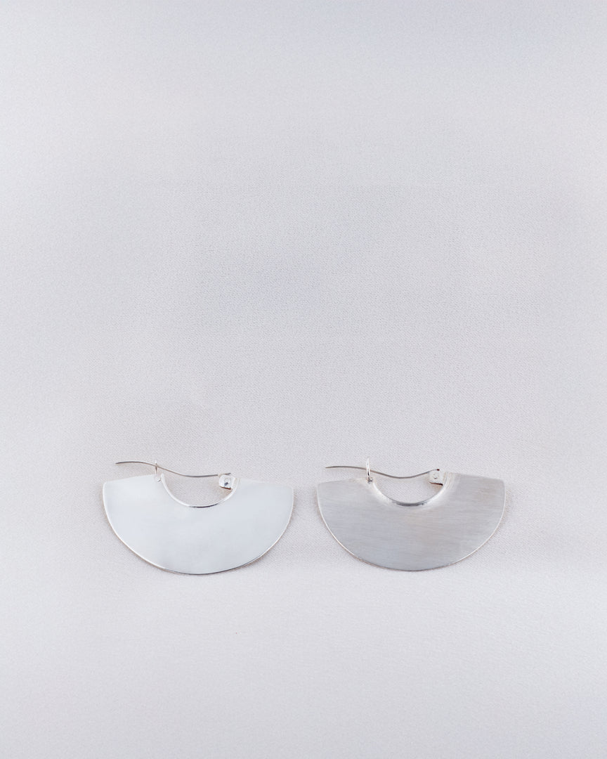 Full Moon Dance Earrings | Silver