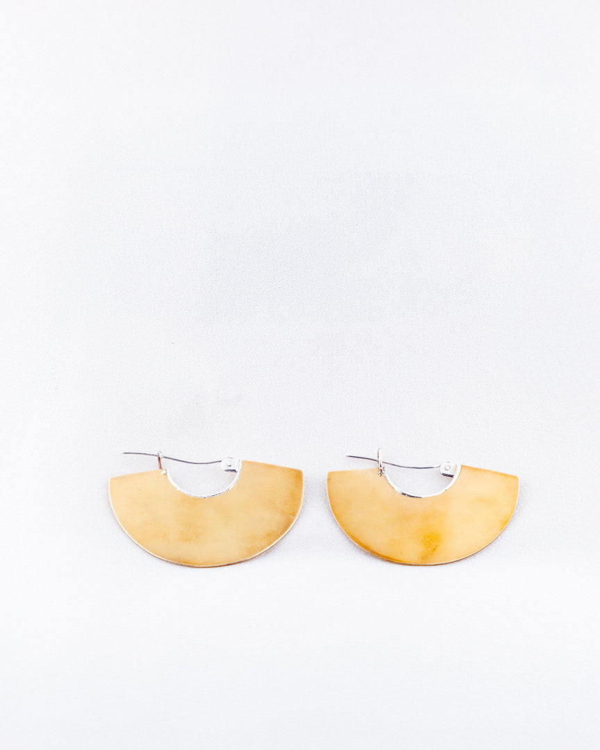 Sun Dance Earrings | Brass