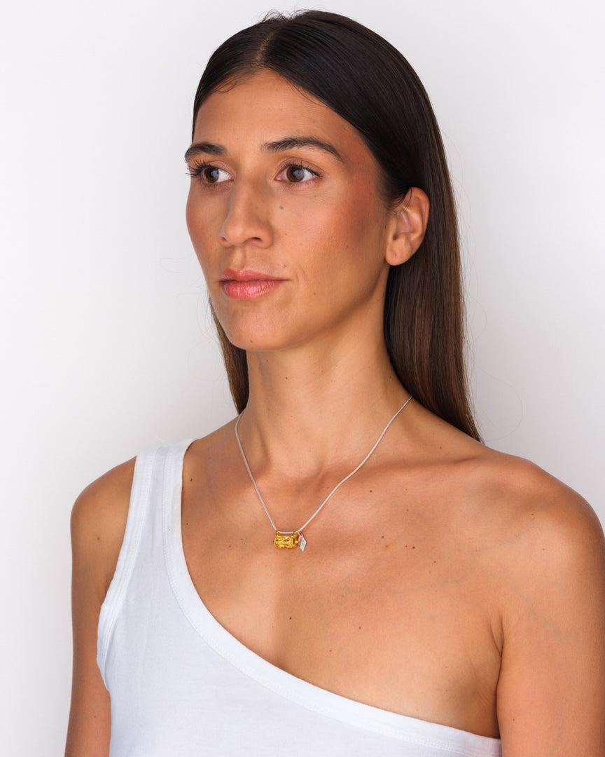 Baby Krishna Talisman | Gold Plated