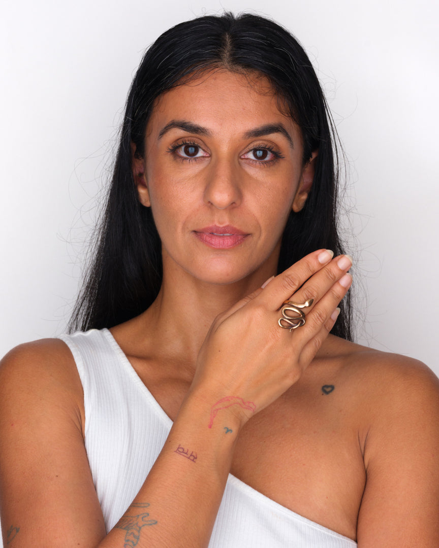 Serpent Ring | Copper