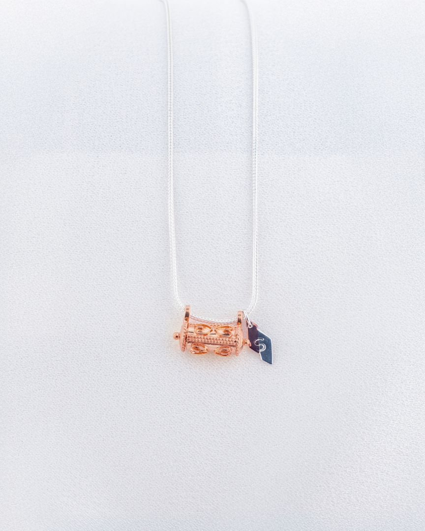 Baby Krishna Talisman | Rose Gold Plated