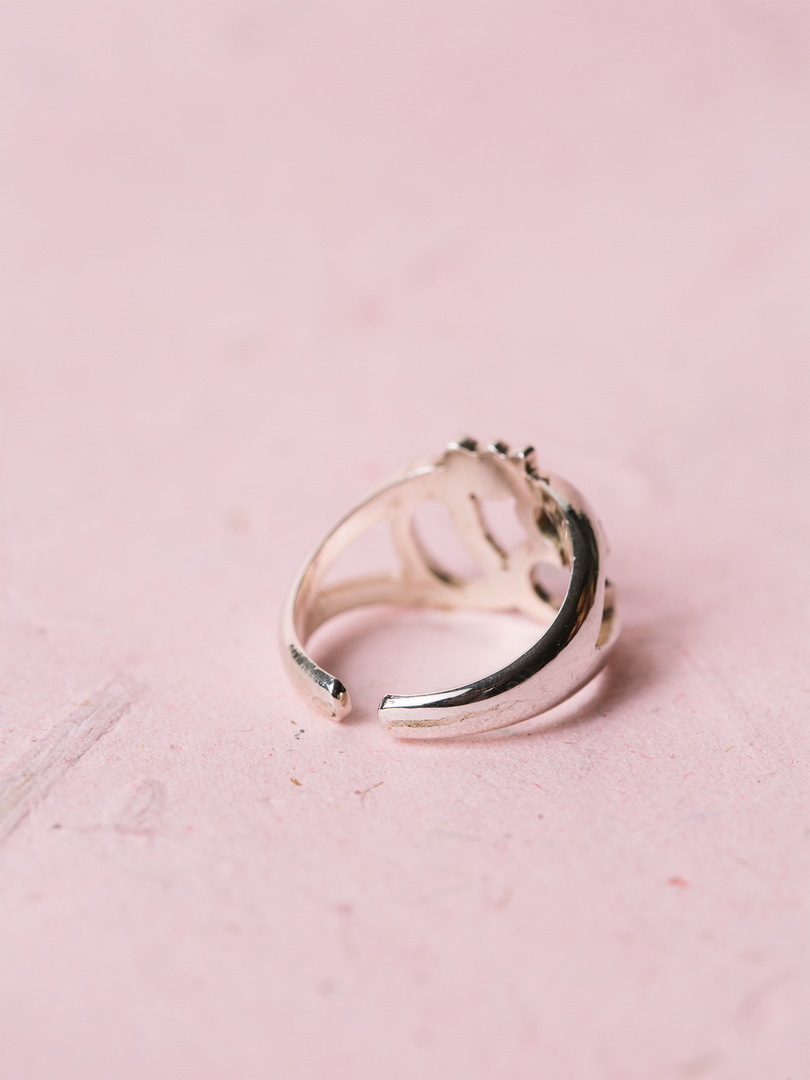 Aum Mini Signet Ring